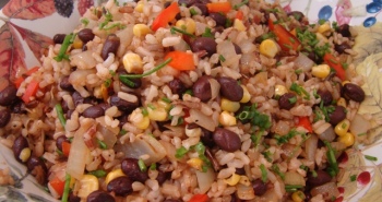 brown-rice-and-beans